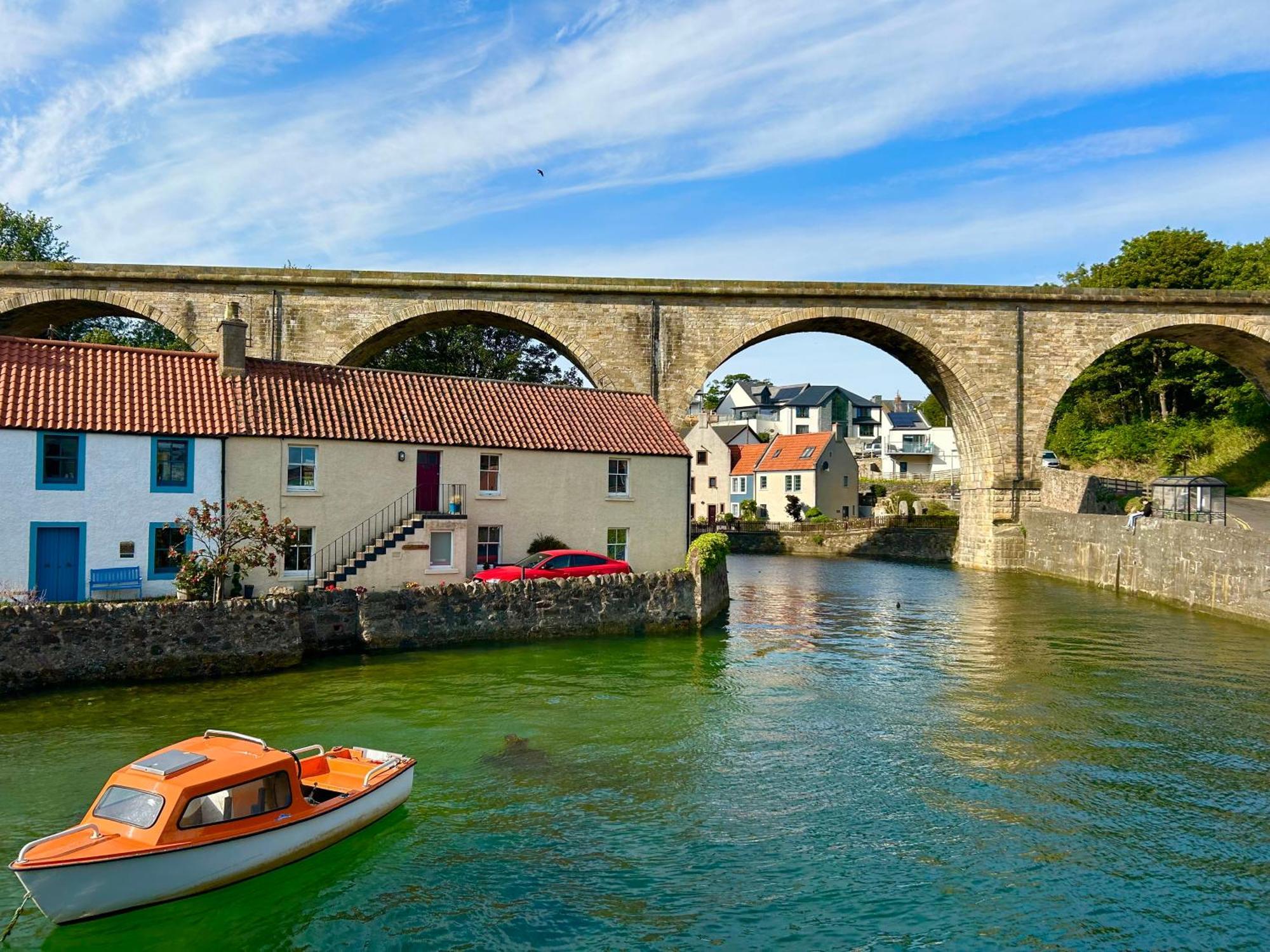 Вилла The Wee Blue House, East Neuk Лоуэр Ларго Экстерьер фото